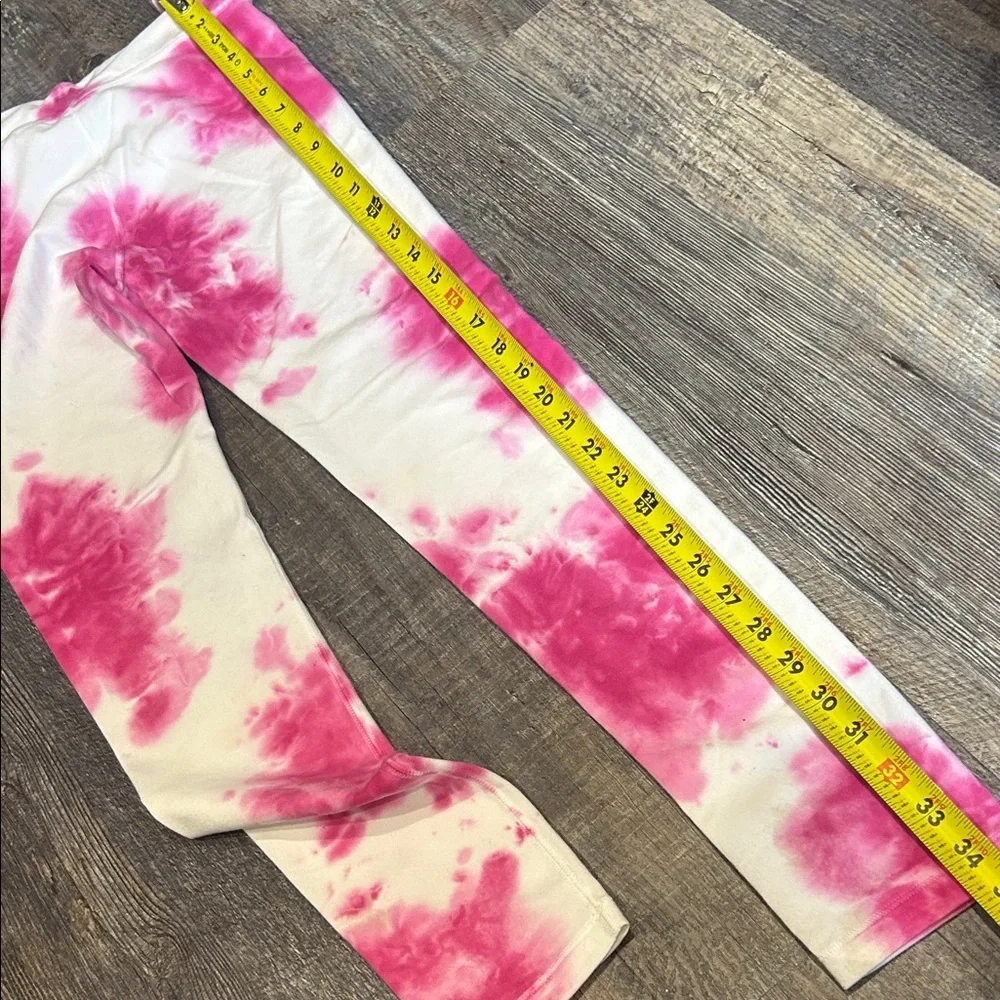 Nike Fuchsia Tie-Dye Leggings